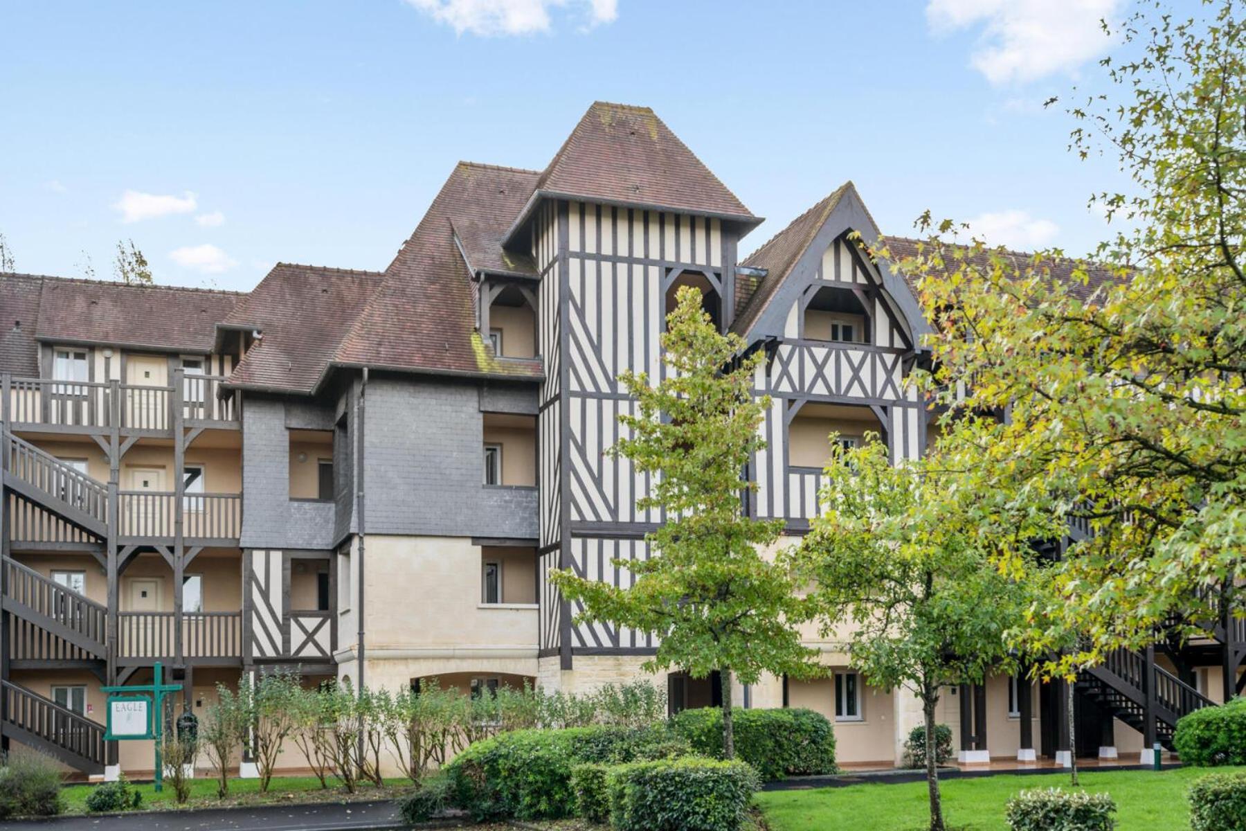 La Residence Du Golf - Maeva Home - Appartement 2 Pieces 4 Personnes - Confort Mae-5444 Deauville Eksteriør bilde